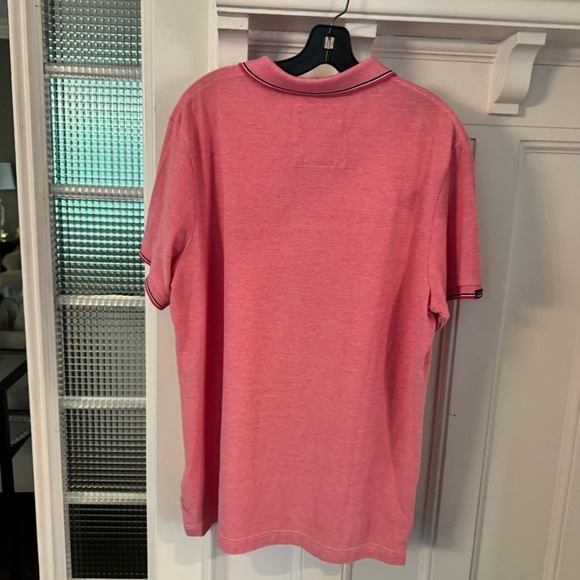 SUPERDRY PREMIUM Men’s Polo Shirt  Size 3XL Pink Short Sleeves NWT - Picture 7 of 15